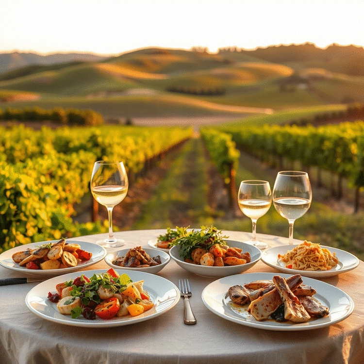 Napa Valley chefs and wine pairings
