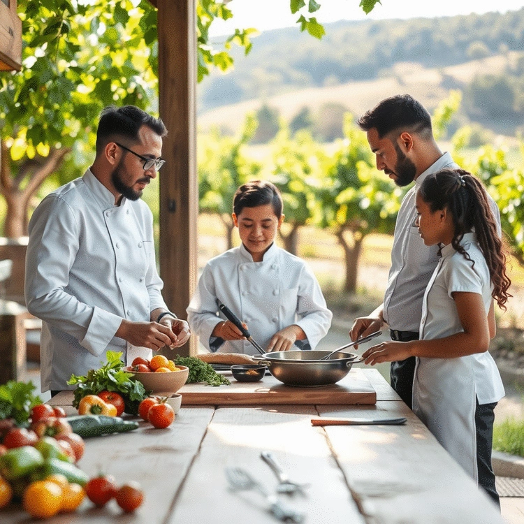 Napa Valley chefs and their culinary mentors