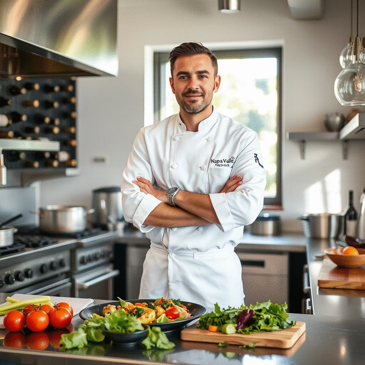 the journey of a Napa Valley chef