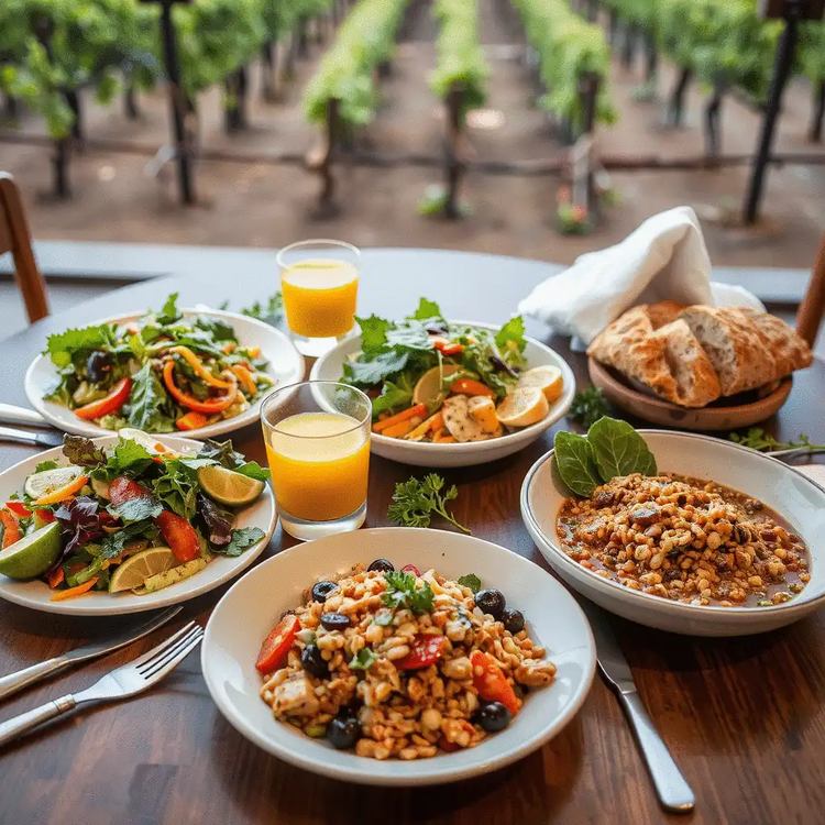 vegan and vegetarian restaurants in Napa Valley