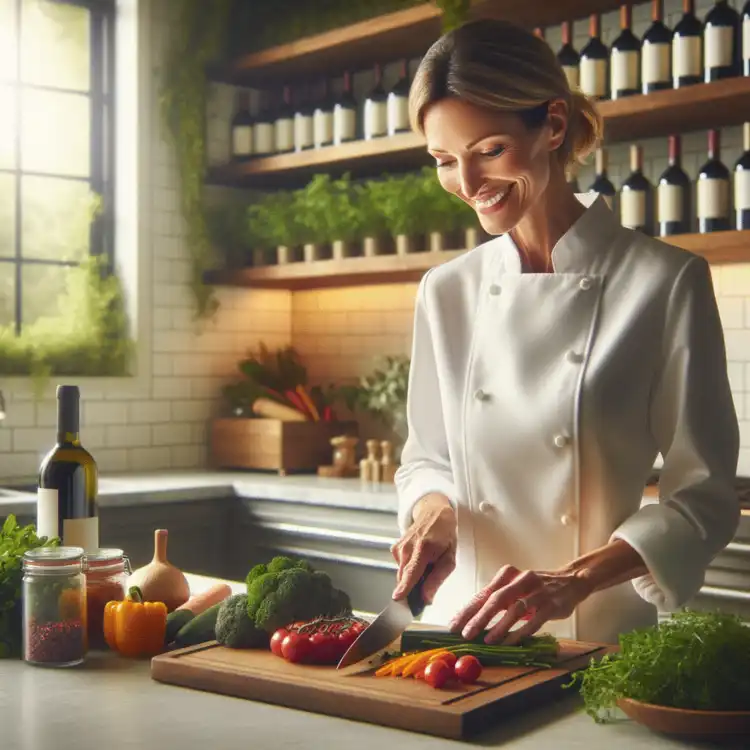 behind the scenes with Napa chefs